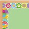 Crayon Flowers Terrific Trimmers® – 2¼ in x 39 ft Colorful Classroom Bulletin Board Border